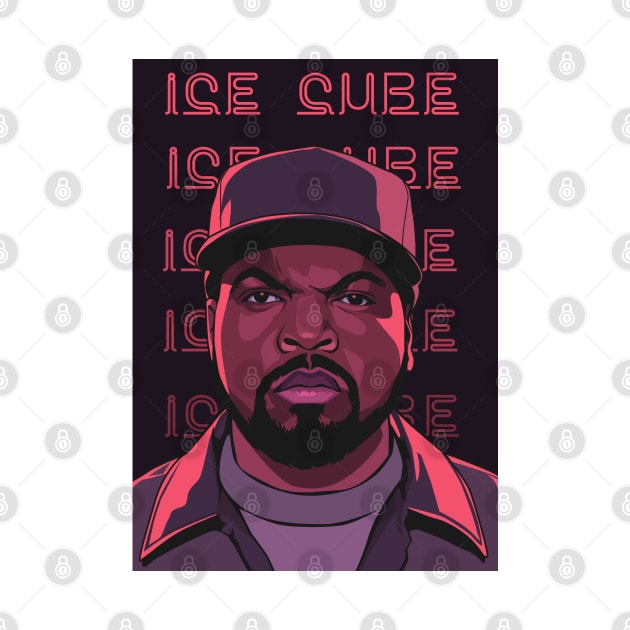 ICE CUBE by origin illustrations