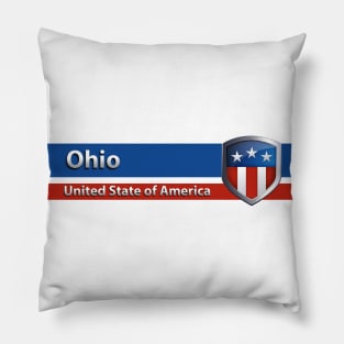 Ohio - United State of America Pillow