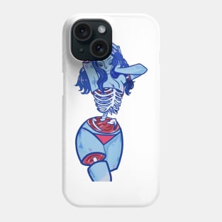 zombie pin up Phone Case