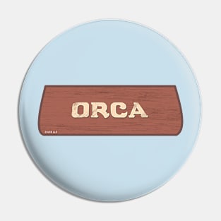 The Orca. Hooper's Boat Pin