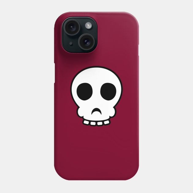 Goofy skull Phone Case by adam@adamdorman.com