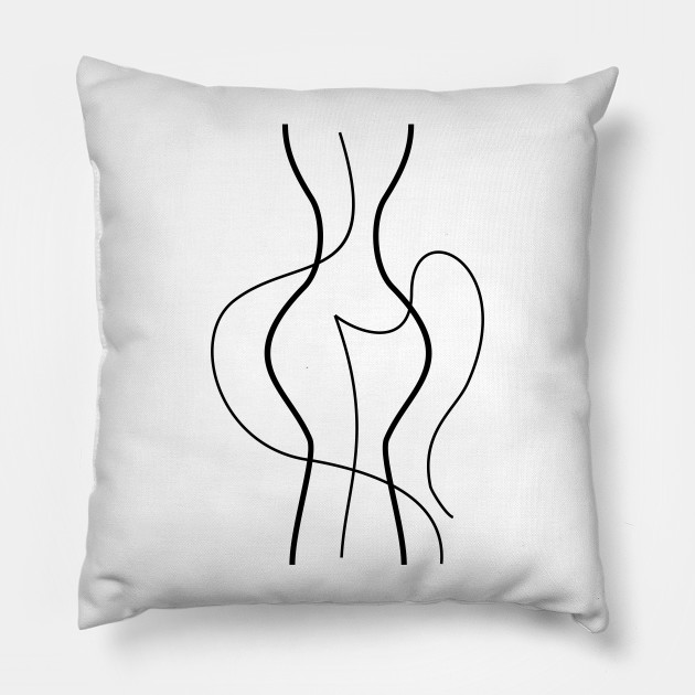 Minimalist Line Art Woman Body Woman Body Pillow Teepublic,Kawaii Japanese Pastel Summer Cute Food Wallpaper