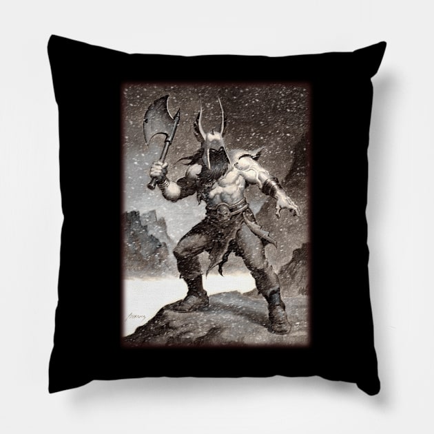 Viking Spirit 2 Pillow by Paul_Abrams