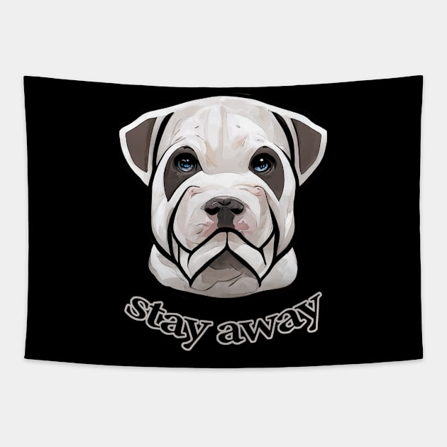 bulldog Tapestry by ElArrogante