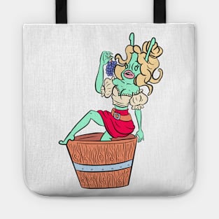 Grape Stomping Maiden Gilly Tote