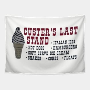 Custers Last Stand - Ice Cream Tapestry