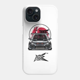 SUBARU IMPREZA WRX GC8 BUGEYE gray Phone Case