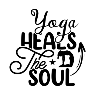 Yoga heals the soul T-Shirt