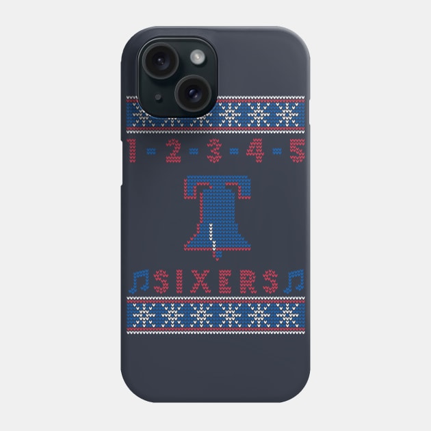 Ugly Sixers Xmas (original) Phone Case by OptionaliTEES