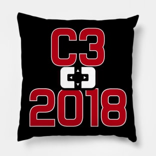 C3 2018 Shirt -- Alternate Design Pillow