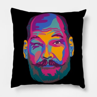 Winking Man Pillow