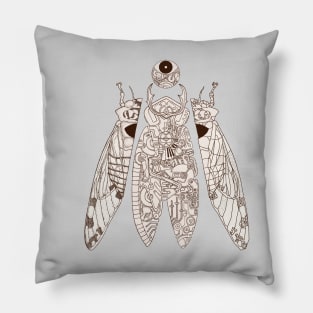 Cicada poem Pillow