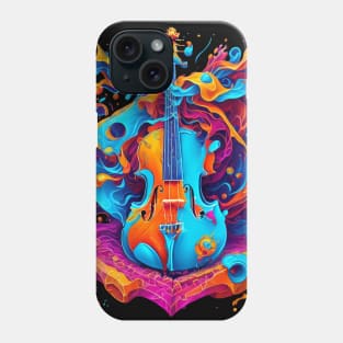 Violin Colors War Phone Case