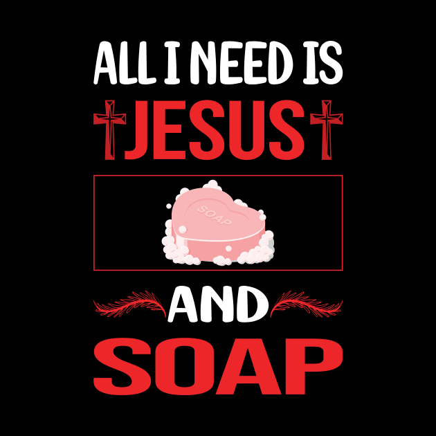 Funny Jesus Soap by Happy Life