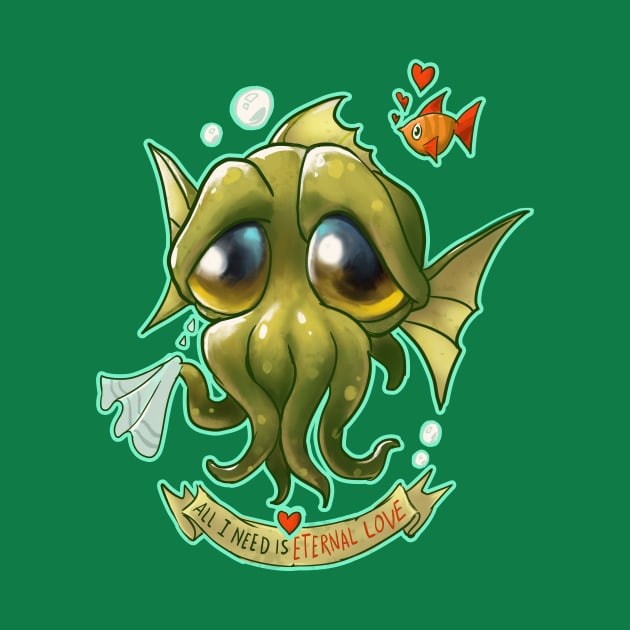 Lonely Cthulhu by bohater13