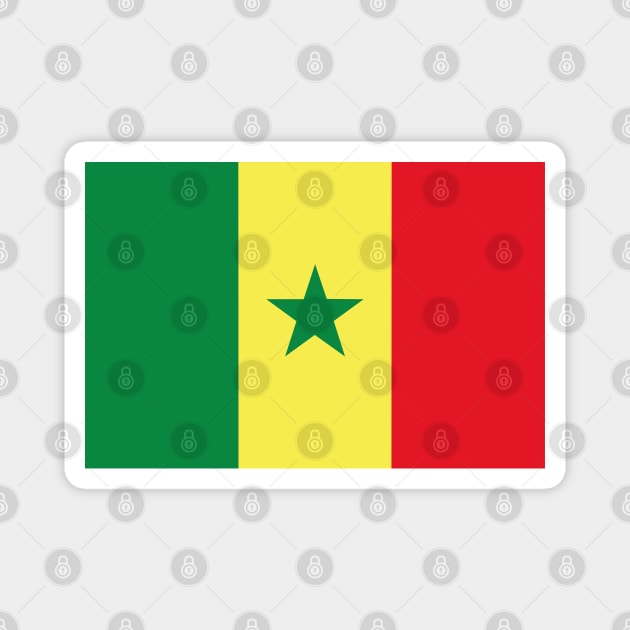 Flag of Senegal Magnet by DiegoCarvalho