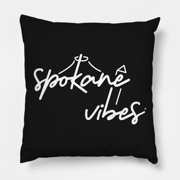 Spokane Vibes Pillow by SkySlate