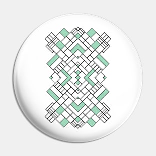 PS Grid 45 Mint Pin