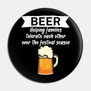 Beer Helping families tolerate each other over the festival season Pin