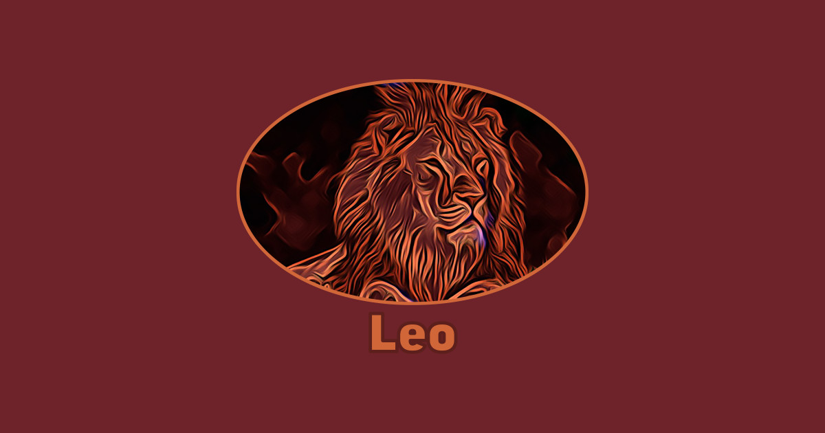 Leo Lion  Zodiac  Sign  Leo Sticker TeePublic