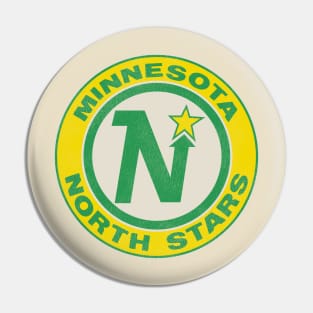 Defunct Minnesota North Stars Hockey Team Pin