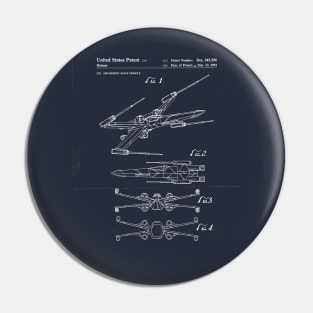 Amusement Space Vehicle | Patent Drawing Pin