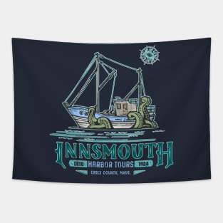 Innsmouth Harbor Tours Tapestry