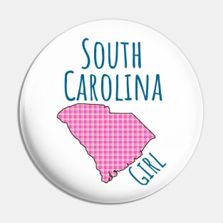 SC Girl Plaid Pin