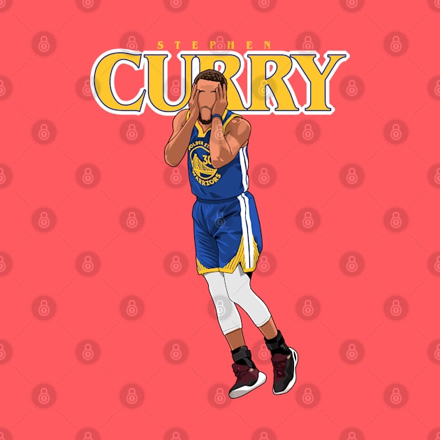 Stephen Curry by origin illustrations