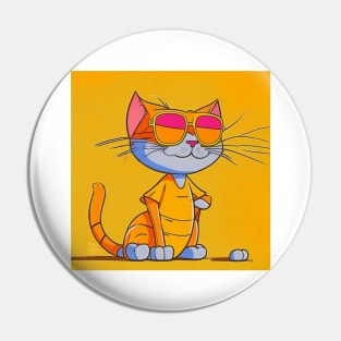 cat miaw lovers Pin