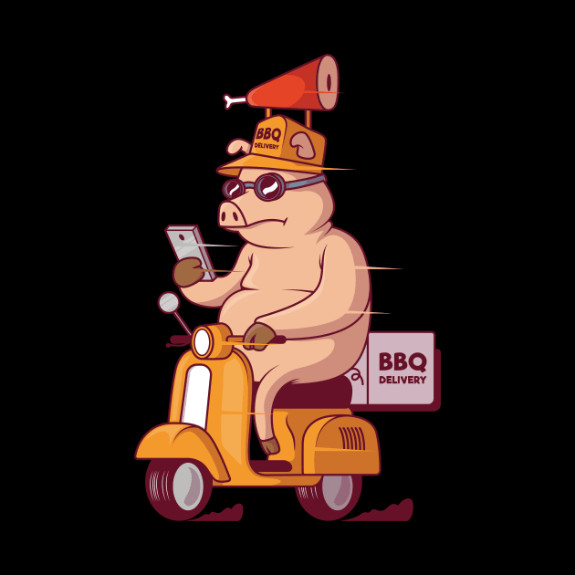 Pig BBQ Delivery by mahashop