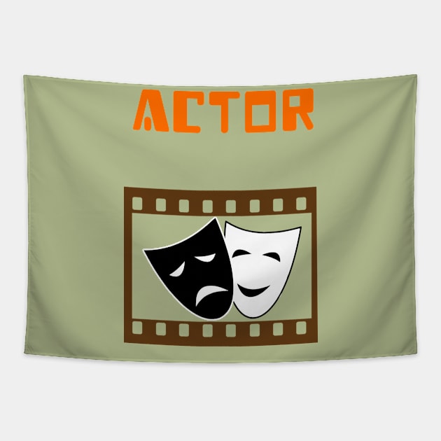 Musical theatre actor teacher gift Tapestry by 4wardlabel