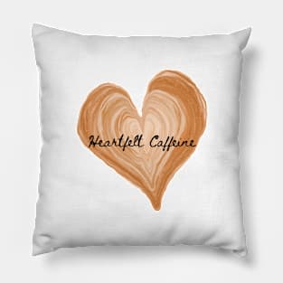 Heartfelt Caffeine Pillow