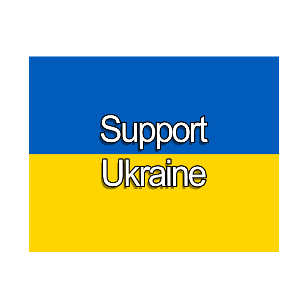 Pray Peace Save Ukraine Flag by Nalidsa