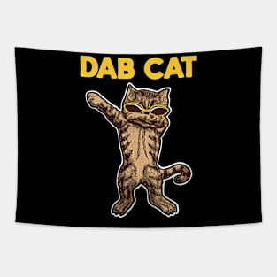 Dab Cat Tapestry