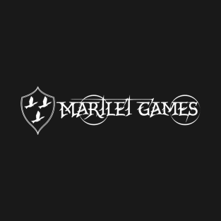 Martlet Games White Basic Logo T-Shirt