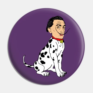 Salvador Dalmatian Pin