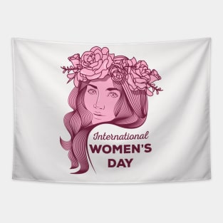 Women's Day Cute 8TH March Tapestry