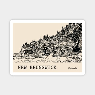 New Brunswick Canada Magnet