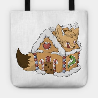 Gingerbread House - Fennec Fox Tote