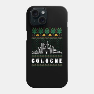 Cologne Germany Ugly Christmas Phone Case