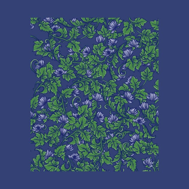 Ivy Flowers Blues by bubbsnugg