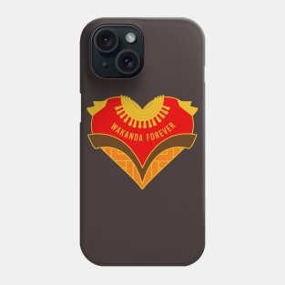 Superhero Heart - Wakanda Forever Phone Case