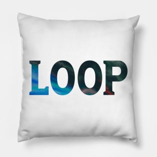 Loop - Psychedelic Style Pillow