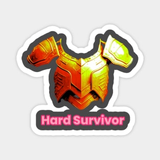 Burning Heard Survivor Magnet