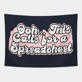 Ooh This Calls For A Spreadsheet Tapestry