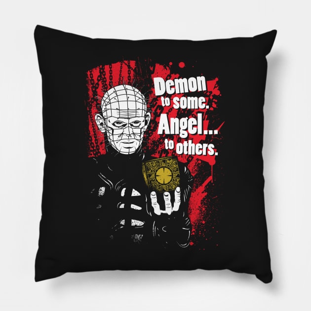 Demon to some. Angel... to others. Pillow by MeFO