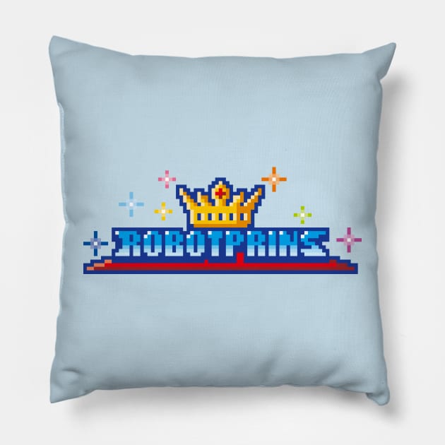 Robotprins logo Pillow by Robotprins