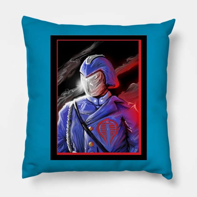 Commander Pillow by rickmac88