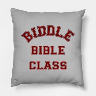 Biddle Bible Class Pillow
